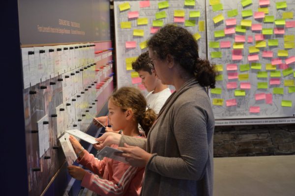 Une visite et une exposition qui font réfélchir sur le climat