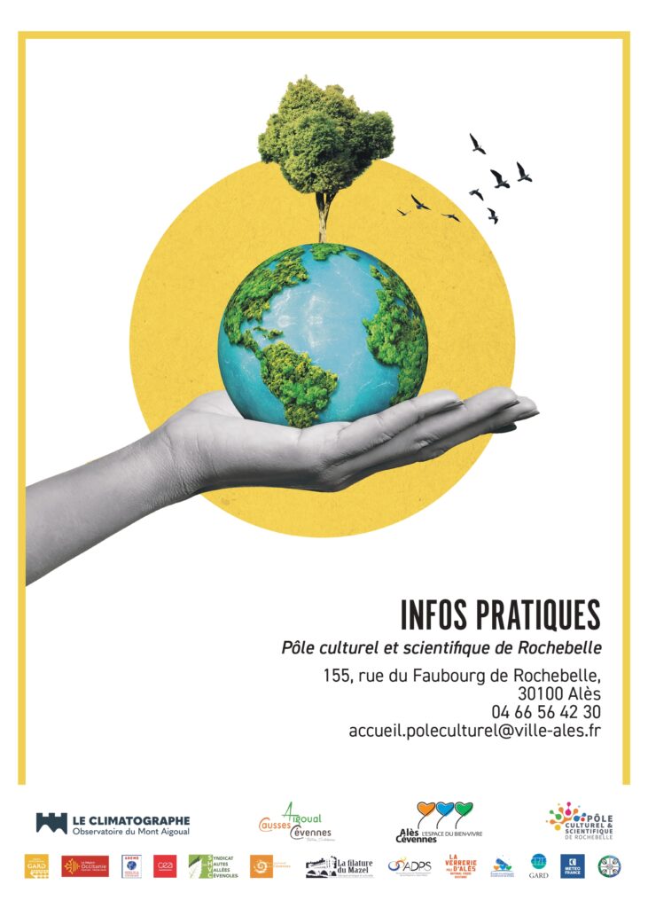 Infos pratiques sur les journées du climat au pôle culturel et scientifique de Rochebelle à Alès