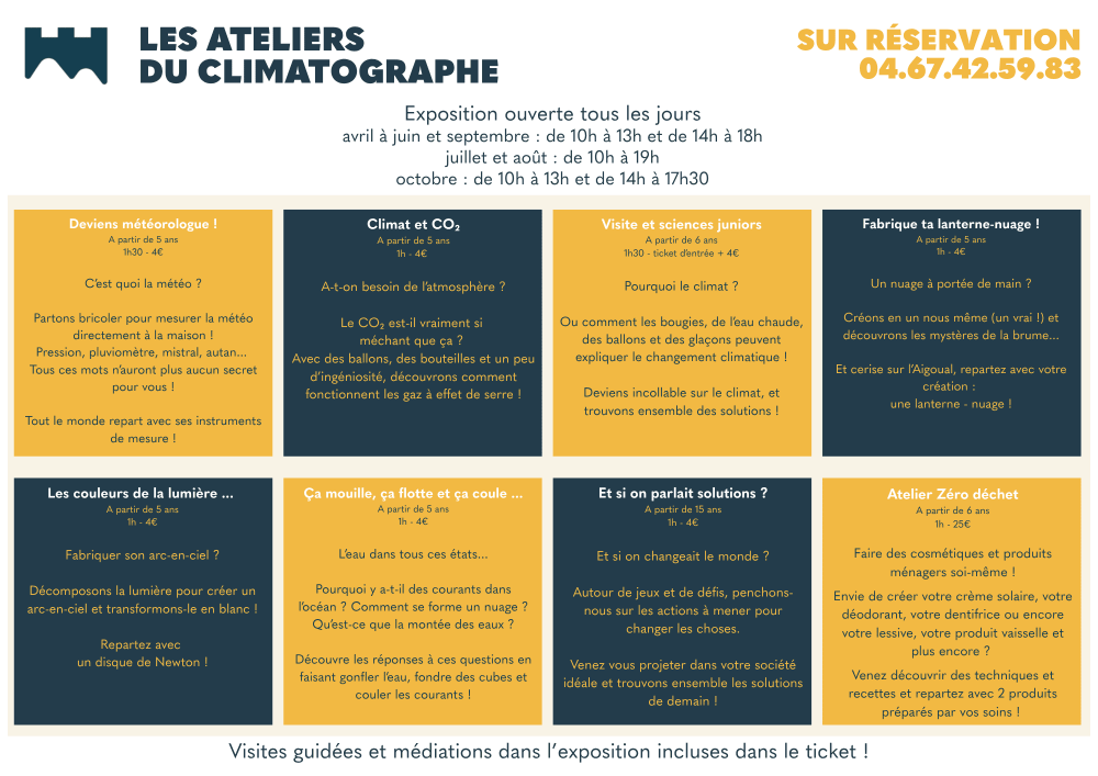 Ateliers du Climatographe 2026