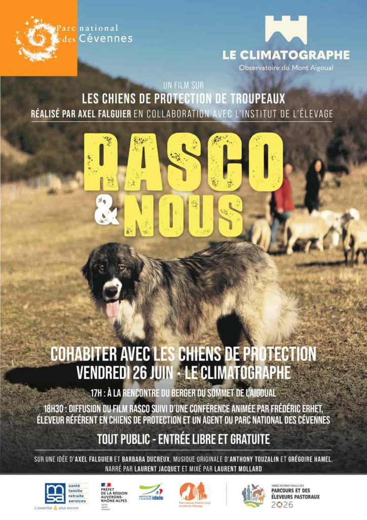 Projection et débat Rasco et nous, cohabiter avec les chiens de protection